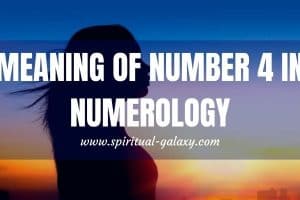 meaning of number 3 in numerology