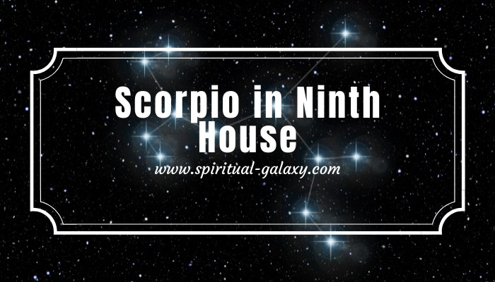 Scorpio In Ninth House 