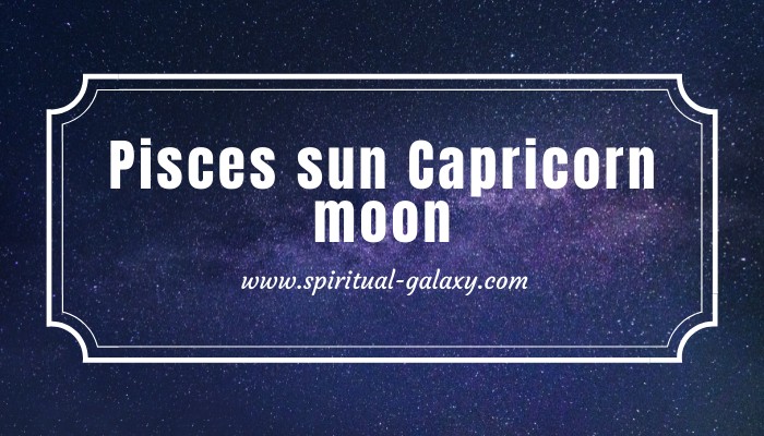 Pisces sun Capricorn moon: Recognize Your Unique Abilities - Spiritual ...