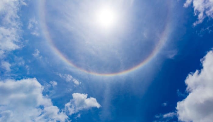 Halo Around The Sun: biblical meaning - Bible Wings